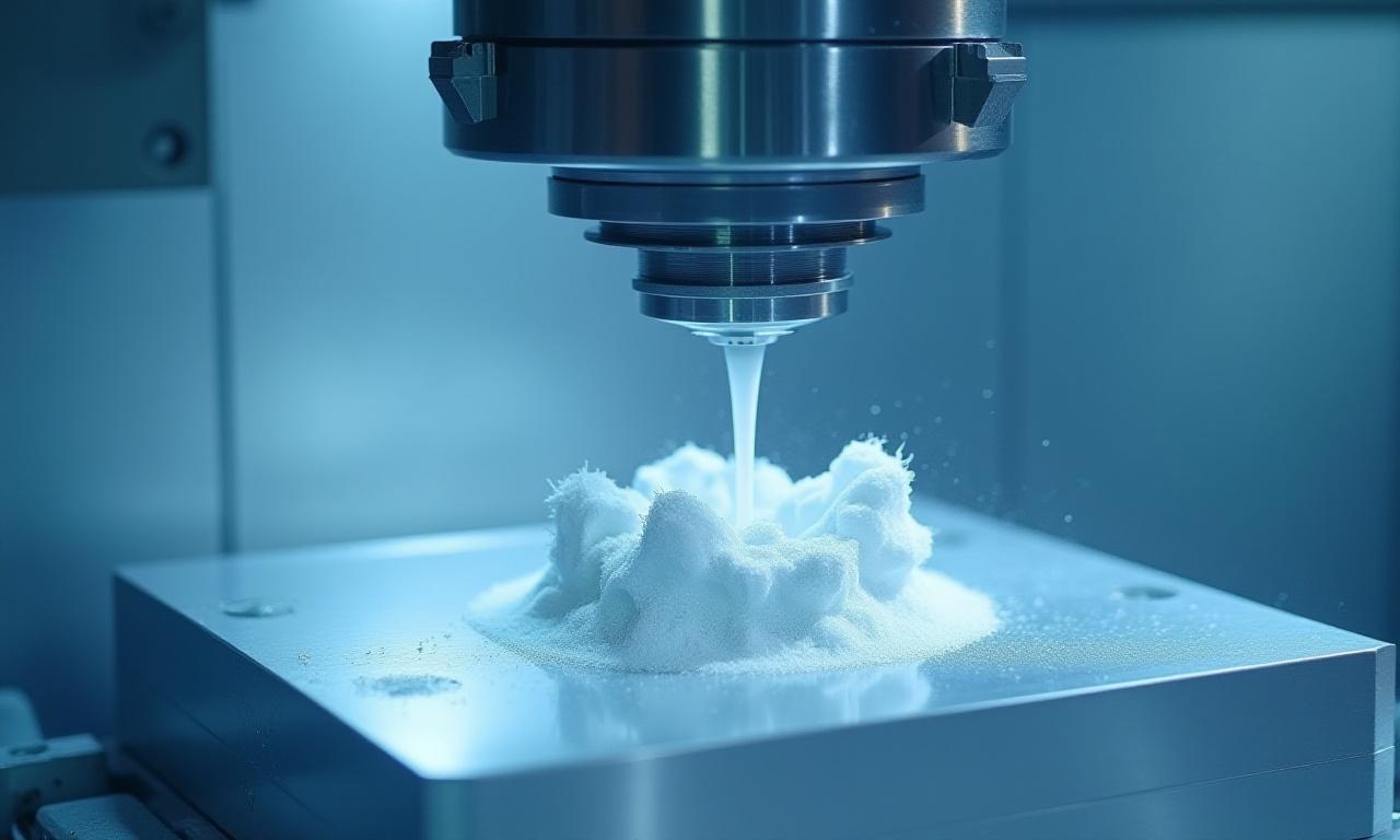 Avanceret CNC maskine i arbejde